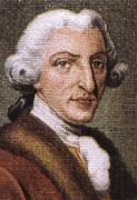 Johann Wolfgang von Goethe the composer of rule britannia Spain oil painting artist
